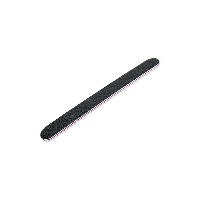 LIMA DE UÑAS RECTA NEGRA 100/100
